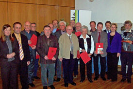 Ehrung für langjährige Mitgliedschaft in der SPD